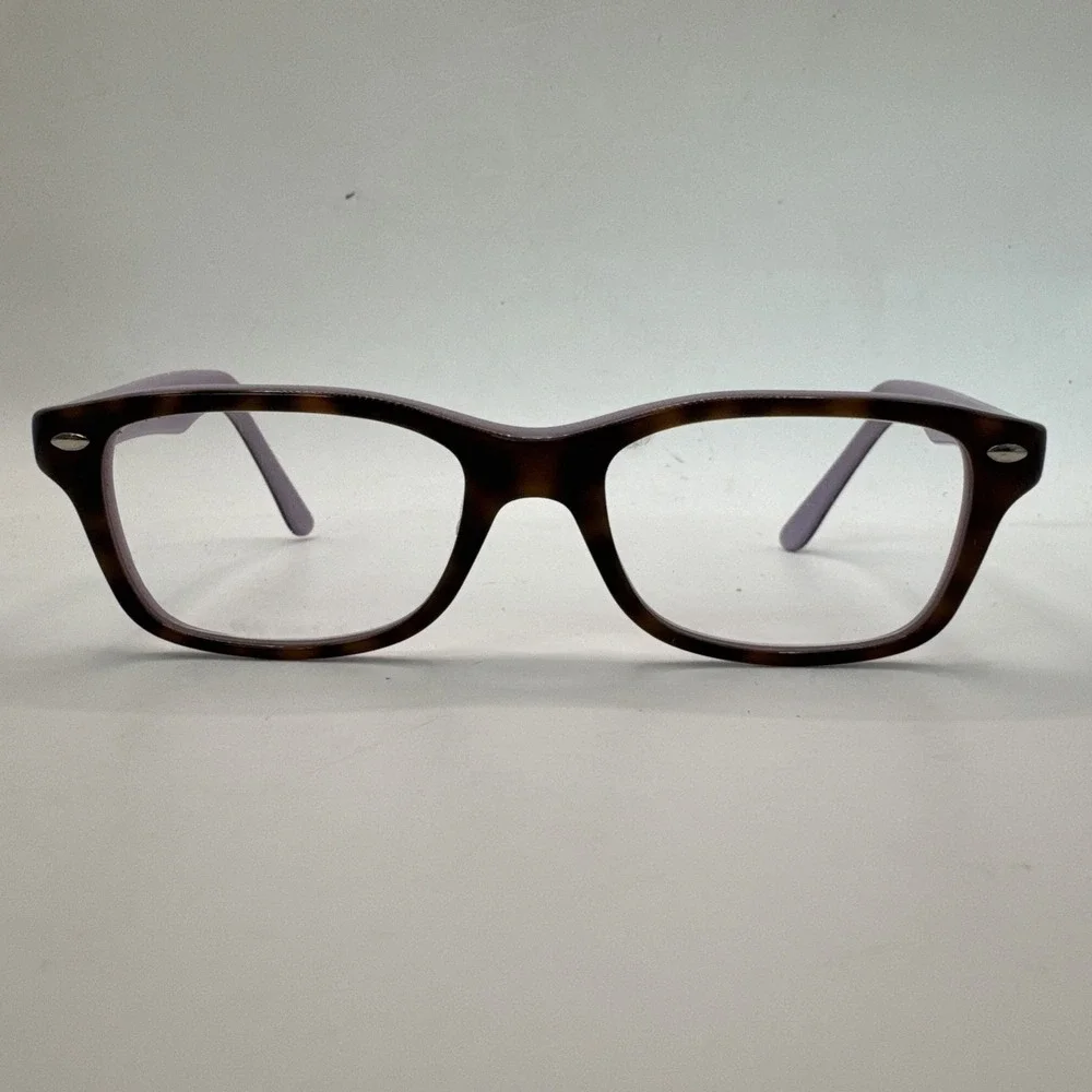 Ray-Ban‎ RB 1531 Eyeglass Frames 48-16-130 Purple Grey Rectangular *FRAMES ONLY*